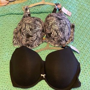Two Cacique bras 46DDD they are both Boost Plunge style. NWT